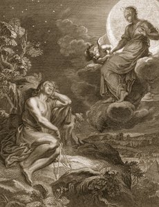 The Moon and Endymion by Bernard Picart